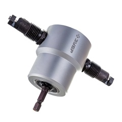 ЗУБР Сверчок, набор в кейсе, насадка-ножницы для реза листового металла, Профессионал (23294)