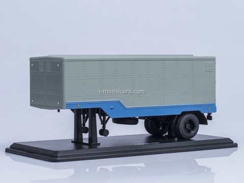 Semitrailer ODAZ-794 blue-gray Start Scale Models (SSM) 1:43