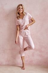 Пижама женская со штанами TARO 3135 REMI_Светло-розовый