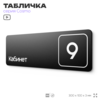 Таблички с номером кабинета 