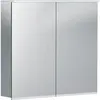 Зеркальный шкаф Geberit Option Plus с подсветкой, две двери: B=75см, H=70см, T=17.2см, Тип штекера=CEE 7/16, с зеркальным покрытием снаружи, с зеркальным покрытием внутри и снаружи