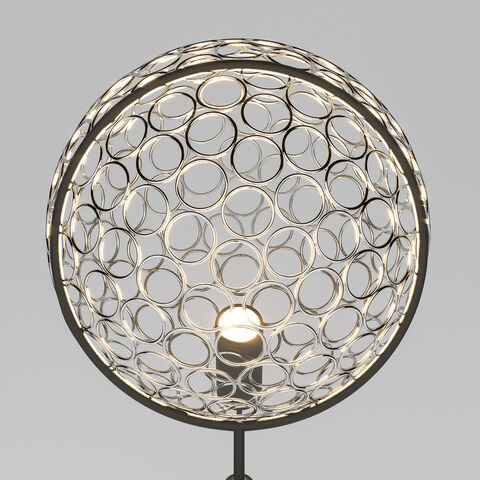 Торшер светодиодный Eurosvet Gemini 80492/1 черный