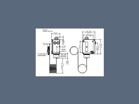 Термостат регулируемый RT102 Danfoss 017-514766