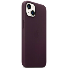 Чехол для  смартфона  Apple iPhone 13 Leather Case with MagSafe Dark Cherry( MM143ZM/A)