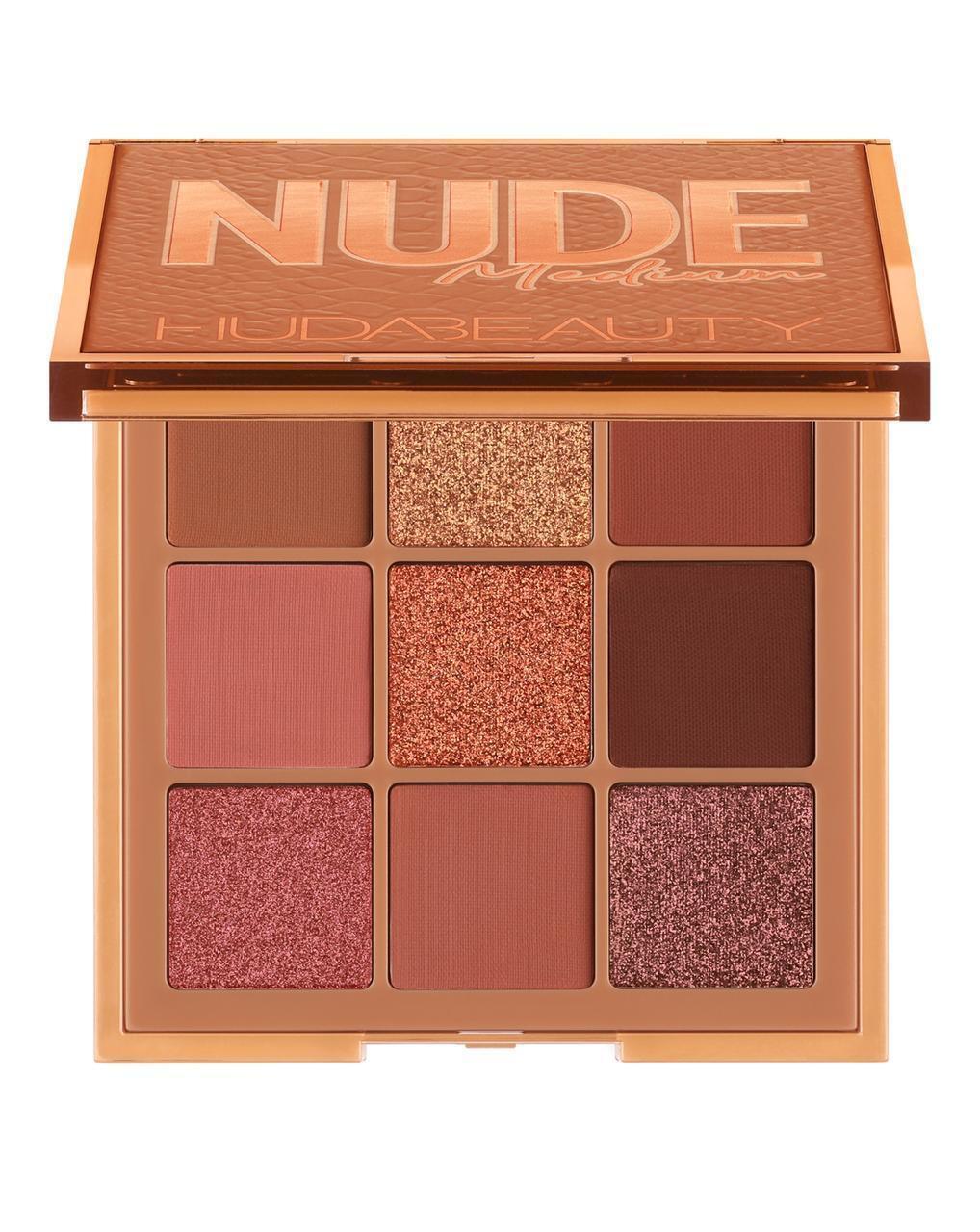 HudaBeauty Obsessions Eyeshadow Palette Nude Medium, фото 1