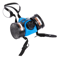 Респиратор (полумаска) изолирующая  ИСТОК-300/400 со сменными комбинированными фильтрами А1Р1  Россия, 892437