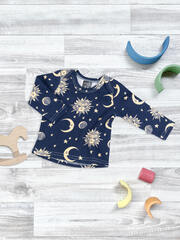 Футболка с длинным рукавом Mjölk Солнце и Луна