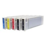 Перезаправляемые картриджи ПЗК для Epson SC-T3200, SC-T5200, SC-T7200. Комплект