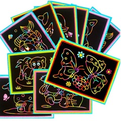 Magic Color Scratch Art Paper Childrens Set 1