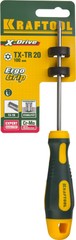 KRAFTOOL Х-Drive, TX HOLE20 x 100, отвертка (250077-20-100)