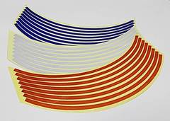 Светоотражающая наклейка на обод колеса