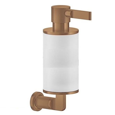 Gessi 58513-726 INCISO accessories Дозатор для жидкого мыла или лосьона, белый 58513-726, Warm Bronze Br.