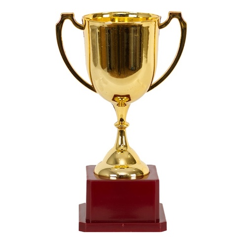 Кубок чемпиона 19 см пластик.