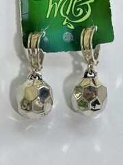 Диско  (серьги из серебра)