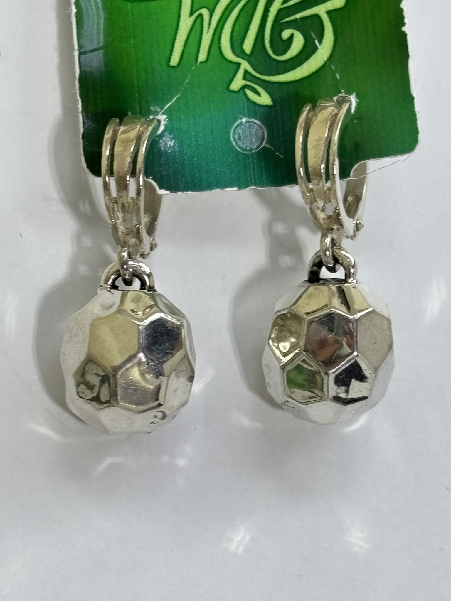 Диско  (серьги из серебра)