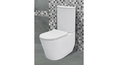 RE1002R УНИТАЗ-КОМПАКТ HDC527P Creo Ceramique Rennes безободковый нано белый с сиденьем