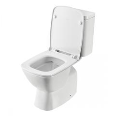 Унитаз-компакт Нео с горизонтальным выпуском, rimless Slim