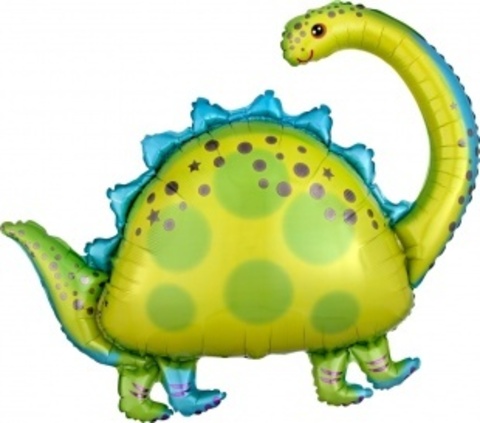 К  Фигура, Динозавр бронтозавр, 36''/91 см, 1 шт.