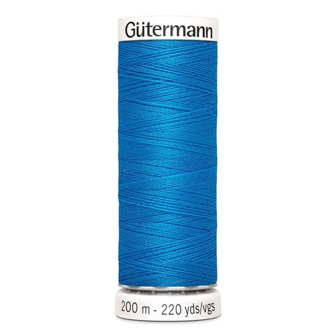 Нить Sew-All 200 м, Gutermann, 386 королевский синий