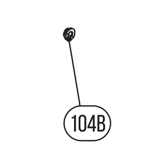 Запчасть №104B для HGSR. Втулка