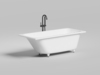 Salini 102115GF ORLANDA KIT 160x70
 Встраиваемая ванна с прямоугольной чашей, регулируемые ножки, донный клапан "Click-Clack" белый, сифон, интегрированный слив-перелив, RAL полностью