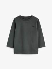 Лонгслив для мальчика Next D80-462, Темно-серый