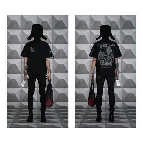 Футболка Heartz Lacite черная