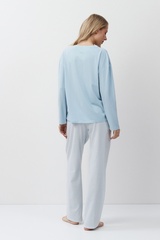 Пижама женская со штанами ARUELLE BONNIE | Светло-голубой