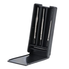 Метчик М 1,4х0,3 (Комплект 3шт) DIN352 HSS-G 6h 32мм a=2,1 Volkel 27308