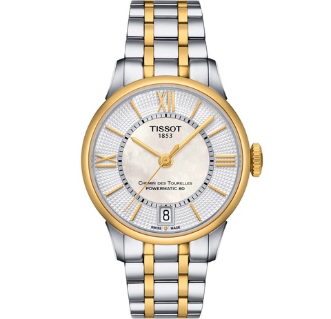 Наручные механические часы Tissot Chemin des Tourelles Powermatic 80 Lady T099.207.22.118.00