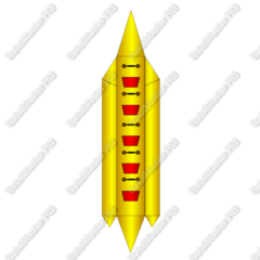 Банан, мест для посадки: 5, усиление дна "Стандарт плюс"