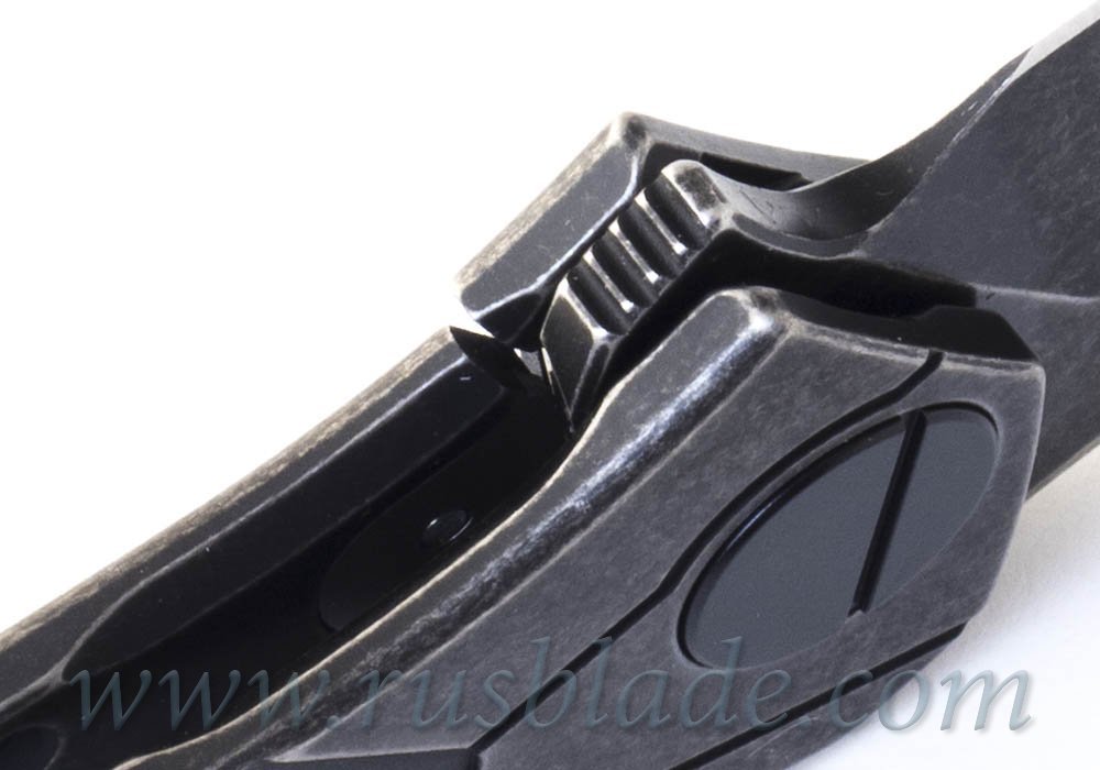 CKF Ratata BLK knife #30 (Konygin, M390, Ti, bearings) - фотография 