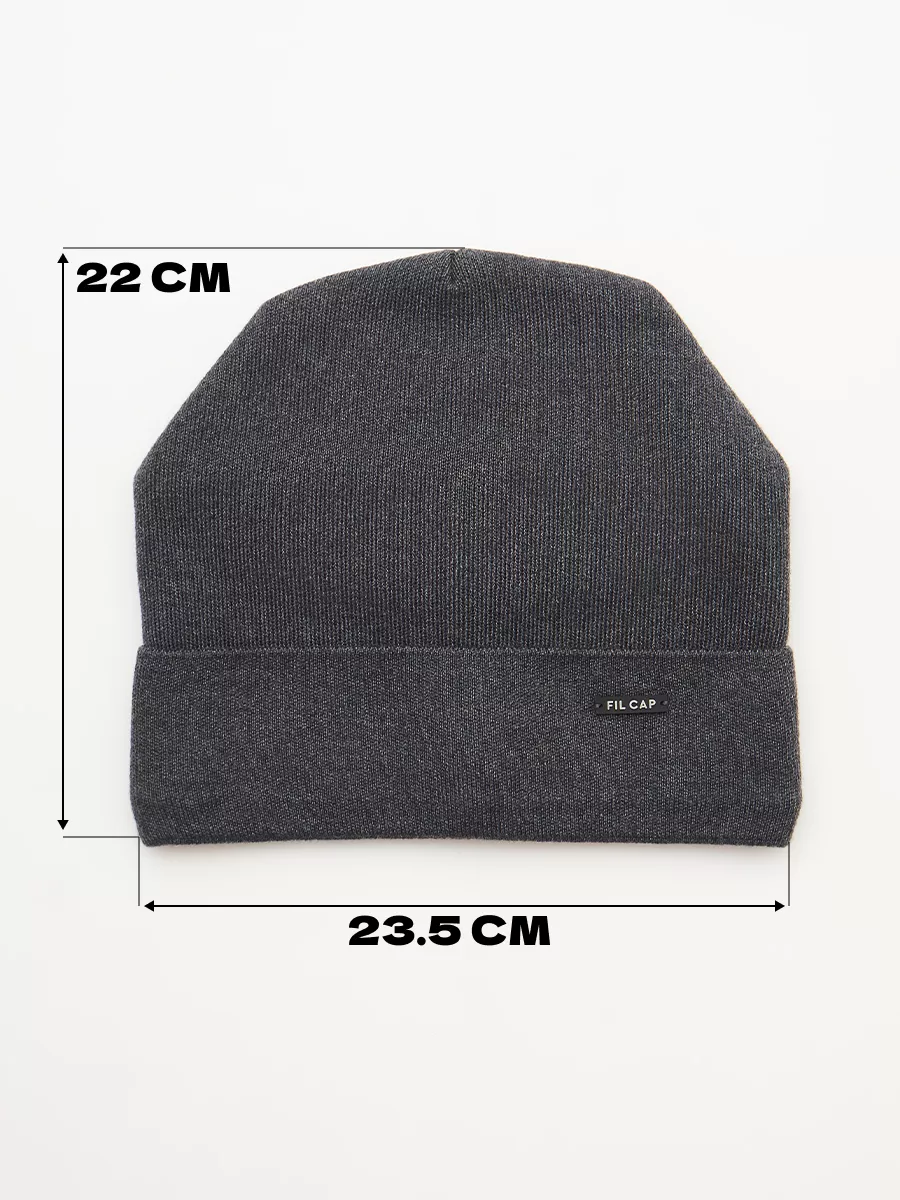 Шапка бини зимняя весенняя с флисом