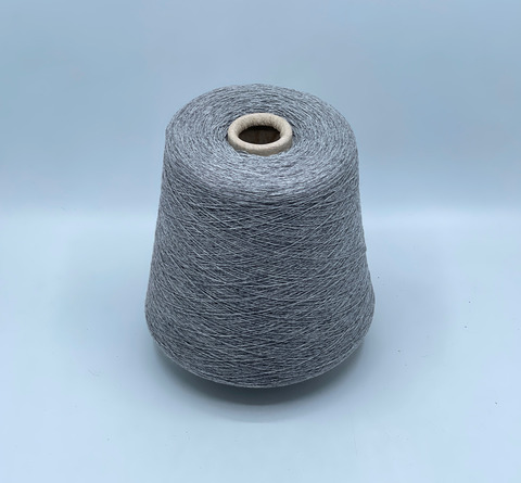 Filati Naturali, Eco cashmere, 2/26 1300м/100гр, 100% кашемир с добавлением переработанных волокон, Серый меланж, 39004