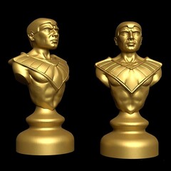 Силиконовый молд Шахматная фигура № 4 