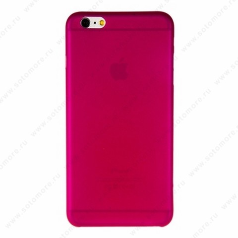 Накладка супертонкая для iPhone 6s Plus/ 6 Plus розовая