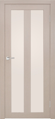 Межкомнатная дверь Z-6 / Цвет тон Кремовая лиственница / Остекление "Сатинат белое" / Двери Верда
