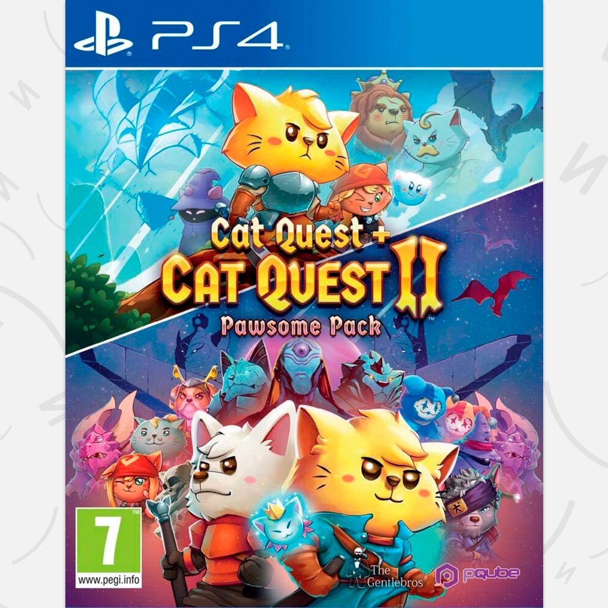 купить Cat Quest & Cat Quest II: Pawsome Pack [PS4, 1-я ч. английская  версия, 2-я ч. русские субтитры] – стоимость 2 590 ₽ | Империя Игр