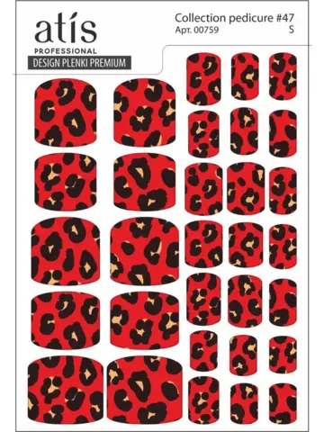 Пленки для педикюра Collection Pedicure #47, Размер S