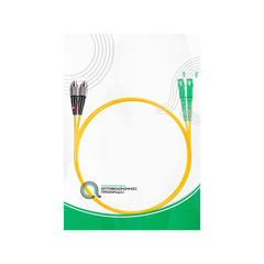 Патч Корд Оптоволоконный SC/APC-FC/UPC SM 9/125 Duplex 2.0мм 1 м