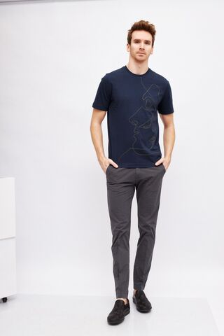 CC Collection by CORNELIANI Слаксы Slim Fit тонкие