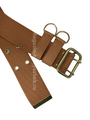 Купить ремень вкпо - Магазин тельняшек.ру 8-800-700-93-18Ремень ВКПО стропяной Бежевый со стальной пряжкой (12 отверстий) в Магазине тельняшек