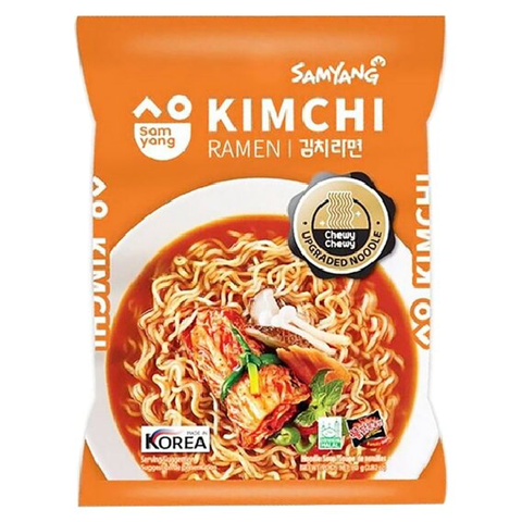 Лапша со вкусом кимчи Samyang Ramen, 80 гр