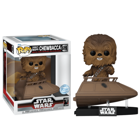 Funko POP! Star Wars Jabba's Skiff: Chewbacca (Exc) (619)