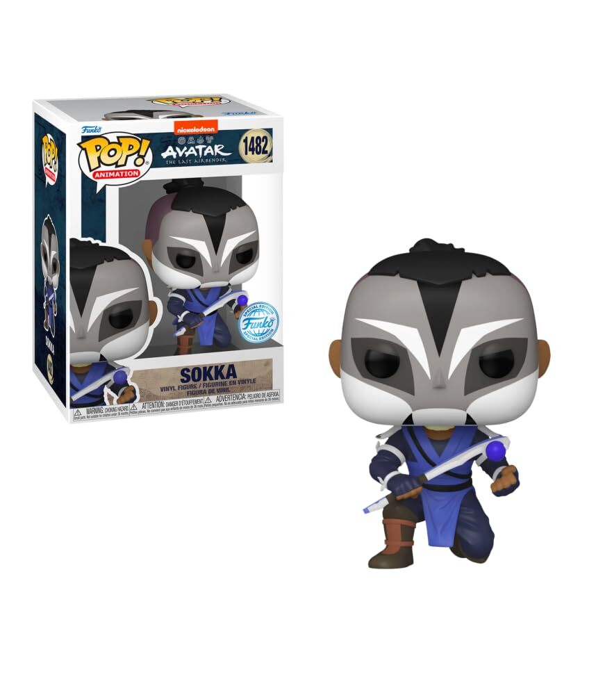 Фигурка Funko POP! Avatar: The Last Airbender: Sokka w/ Warrior Mask (1482)  – купить за 2390 руб | Чук и Гик. Магазин комиксов