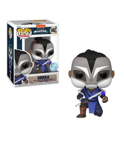 Фигурка Funko POP! Avatar: The Last Airbender: Sokka w/ Warrior Mask (1482)