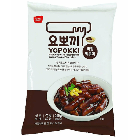 Токпокки (рисовые клецки) Yopokki с соусом чаджан, 120 гр м/у СРОК ДО 22.06.24
