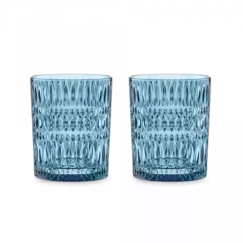 Набор стаканов низких 2шт 304мл голубой Nachtmann Ethno