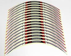 Светоотражающая наклейка на обод колеса 