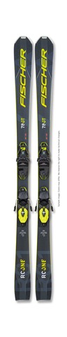 Горные лыжи Fischer RC ONE 78 GT TPR с креплениями RSW 10 PR